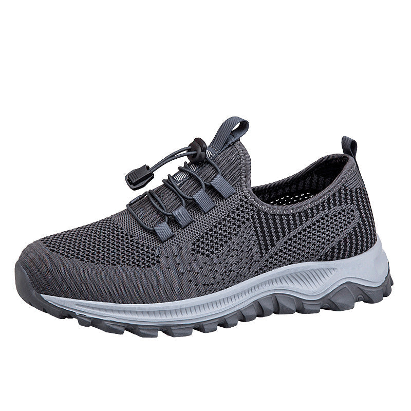 Damen Laufschuhe Fitness Sneaker Schnellschnürsystem Sportlich