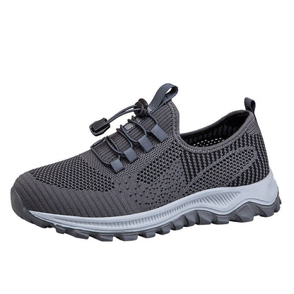 Damen Laufschuhe Fitness Sneaker Schnellschnürsystem Sportlich
