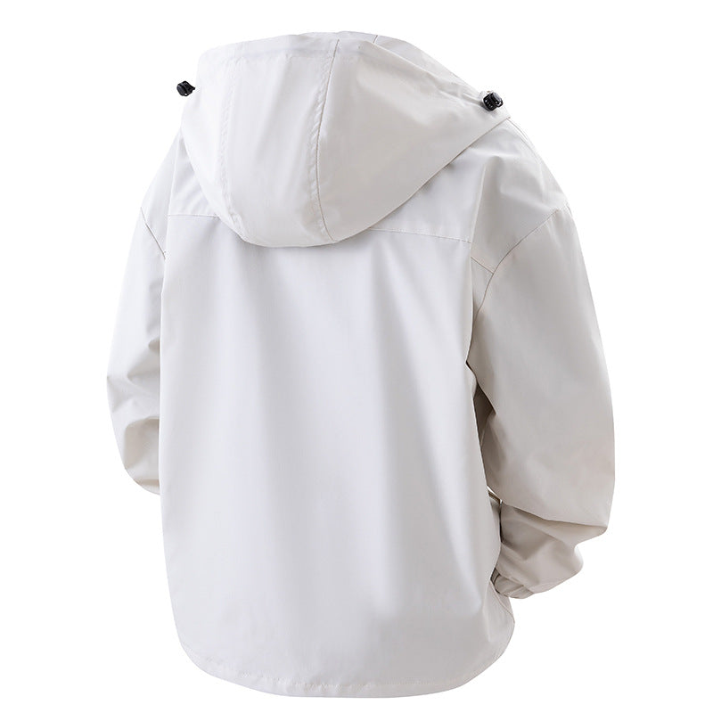 Herren Outdoor-Jacke Wasserdicht mit vielen Taschen