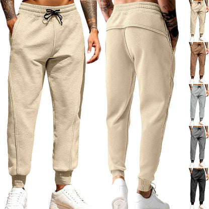Herren Sport Hose Elastisch Mit Seitentaschen - BerlinGlamour