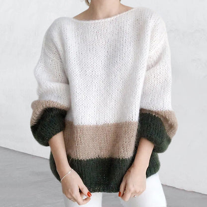 Damen Strickpullover Weich Modisch Lässig - BerlinGlamour