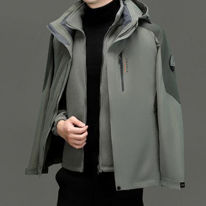 Herren Outdoorjacke Wasserabweisend Winddicht Funktionell