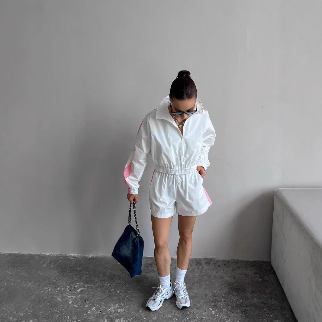 Damen Sportoverall Athleisure Bequem Stretch