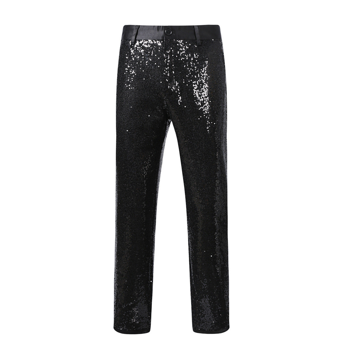 Herren Glitterhose Elegant Schimmernd Partyhose