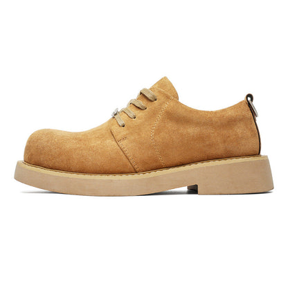 Damen Schnürschuhe Weiches Wildleder Stabile Sohle