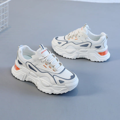 Damen Sneaker Chunky atmungsaktiv Sportlich Komfort
