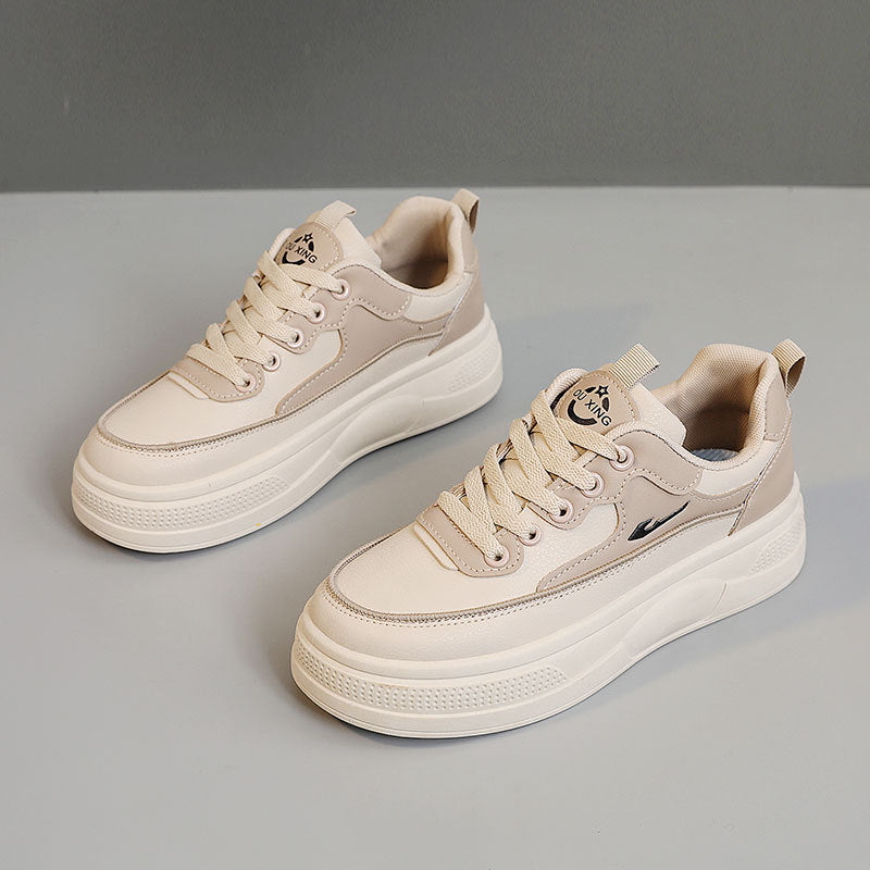 Damen Sneaker Plateau Trendy Atmungsaktiv