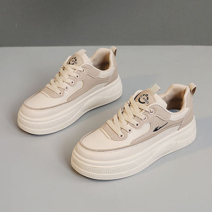 Damen Sneaker Plateau Trendy Atmungsaktiv