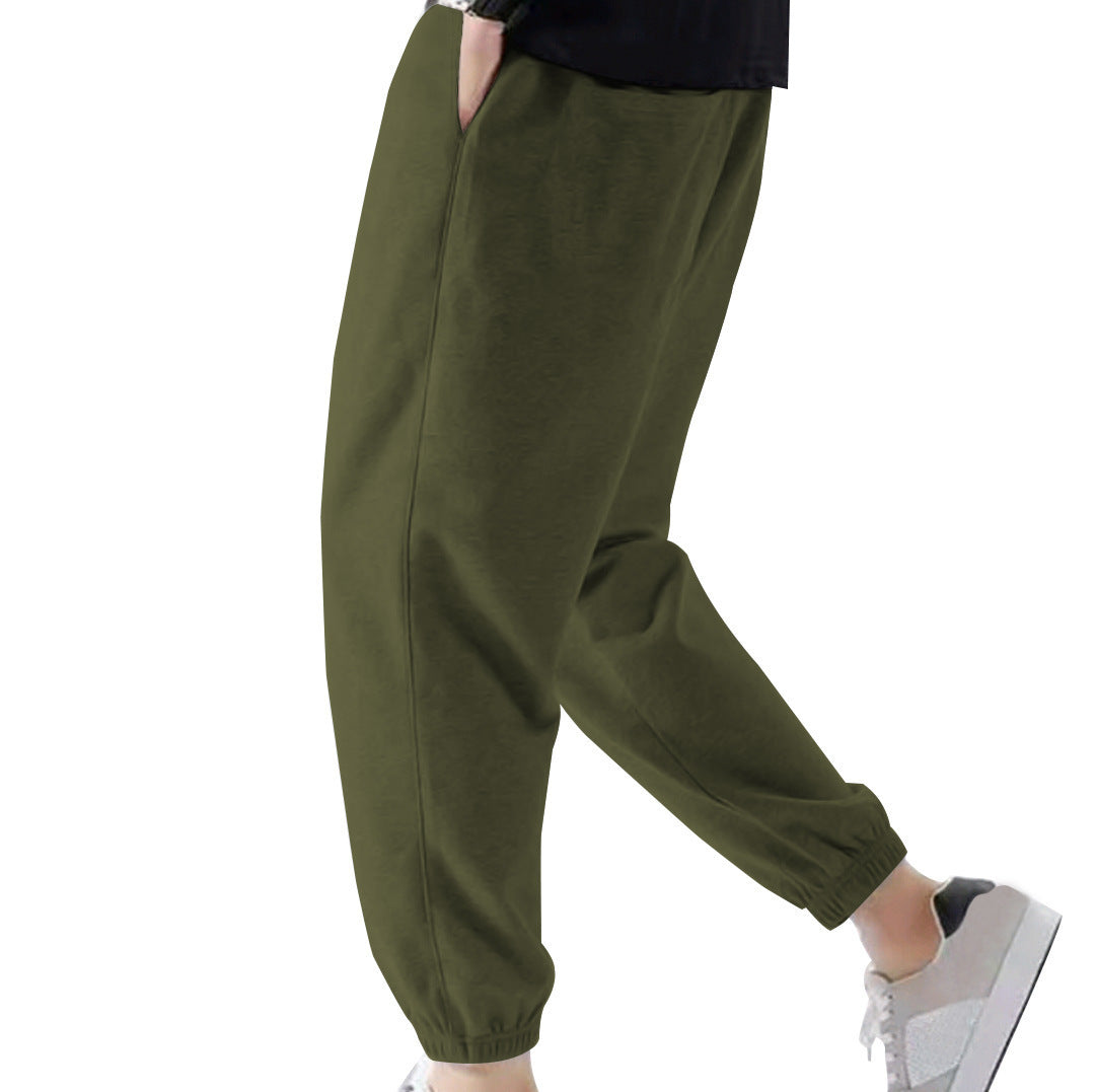 Herren Jogginghose Elastisch Mit Taschen Sportlich