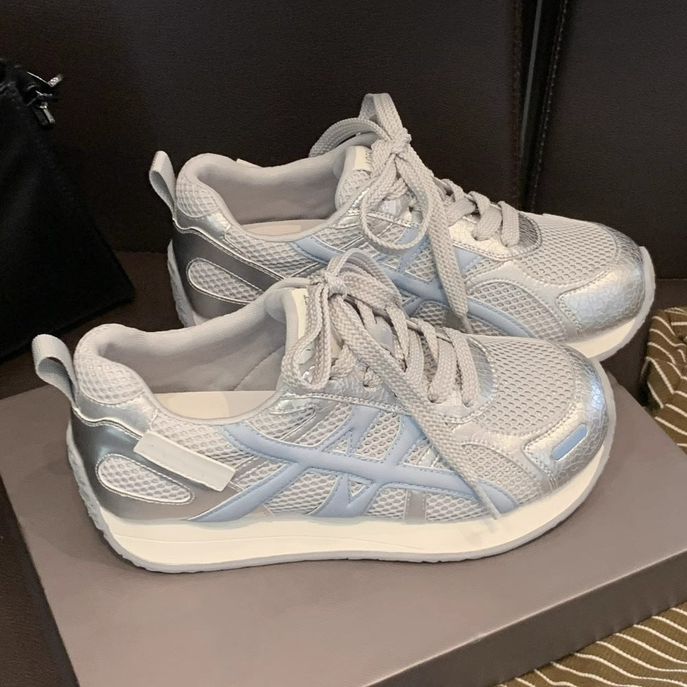 Damen Sneaker Sportlich Atmungsaktiv Mit Stabilisierender Sohle