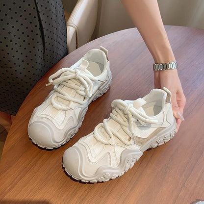 Damen Sneaker Sportlich Rutschfest Atmungsaktiv