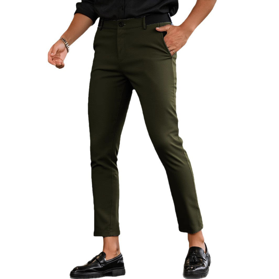 Herren Chino-Hose Elegant Praktisch Slim Fit