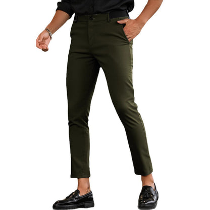 Herren Chino-Hose Elegant Praktisch Slim Fit