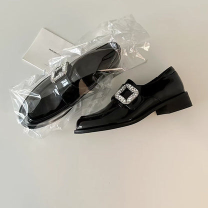 Damen Schnürschuhe Elegant Glitzernd Schmuck - BerlinGlamour