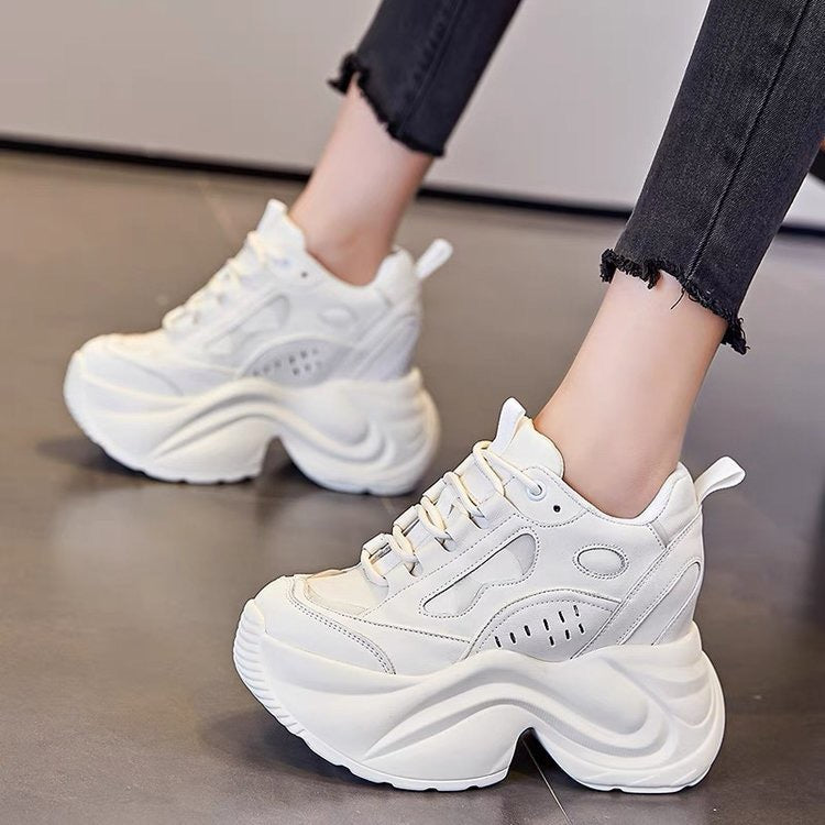 Damen High-Top Sneaker PlattformSchuhe Komfortabel Damenschuhe