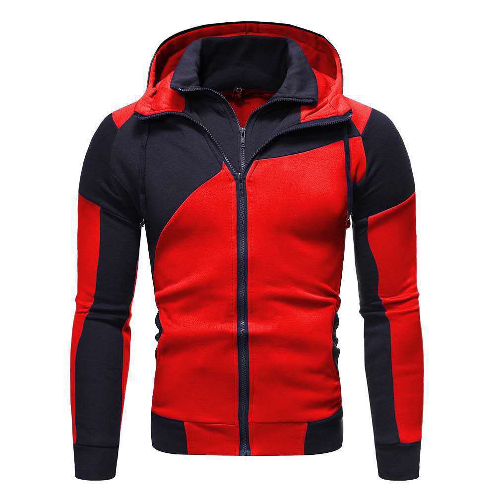 Herren Sportjacke Funktionell Wasserabweisend Hochkragen