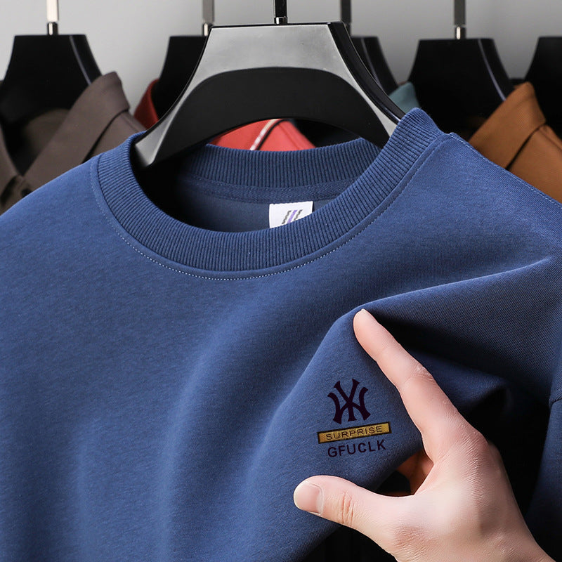 Herren Sweatshirt Rundhals Modern Freizeit Wear