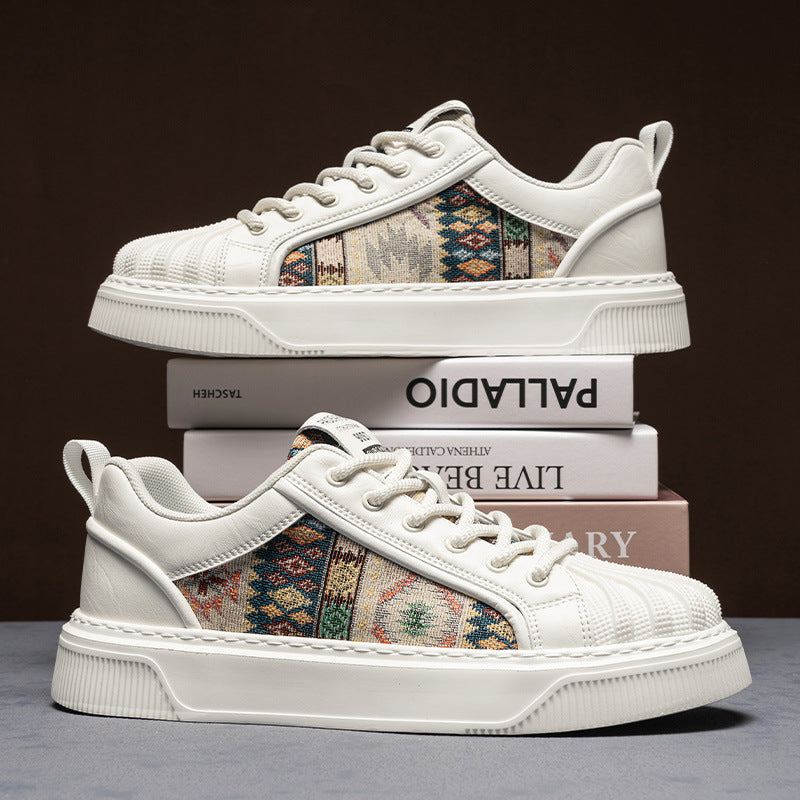 Damen Sneaker Ethno Muster Trendy Stylisch