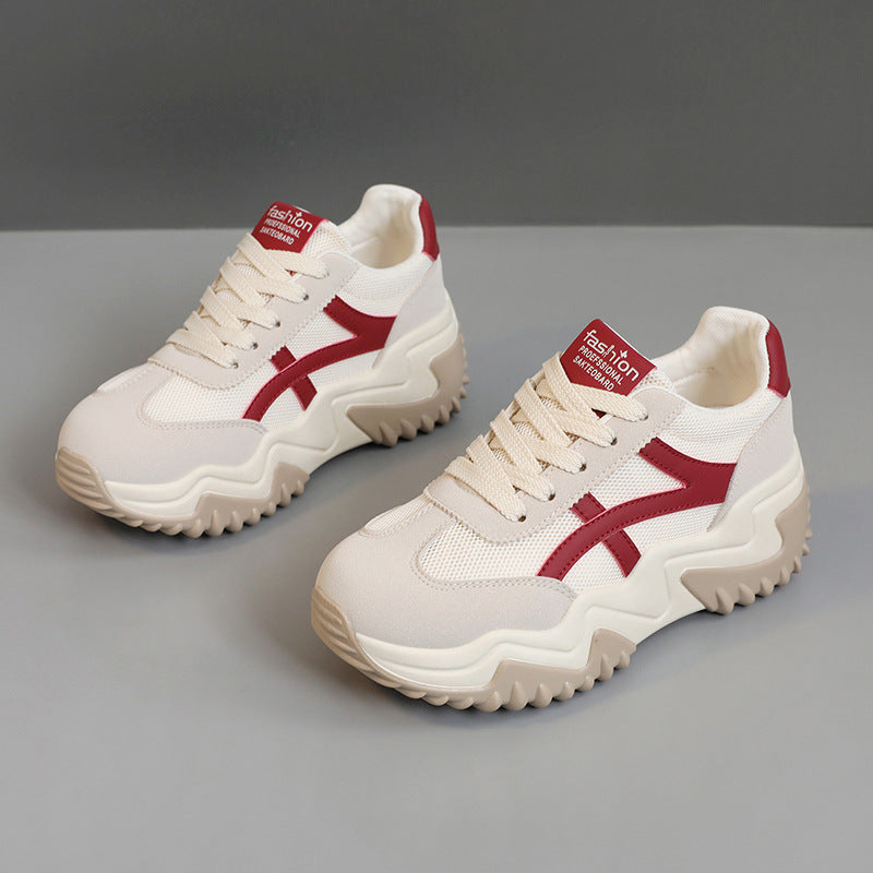 Damen Sneaker Chunky Modisch Großes Modell