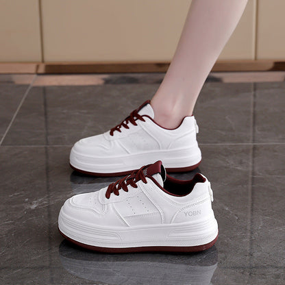 Damen Sneaker atmungsaktiv mit dicker Dämpfung Modern
