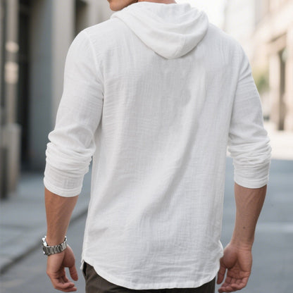 Herren Kapuzenpullover Trendig Grau