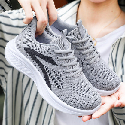 Damen Sneaker Bequem Atmungsaktiv Sportlich Komfortabel