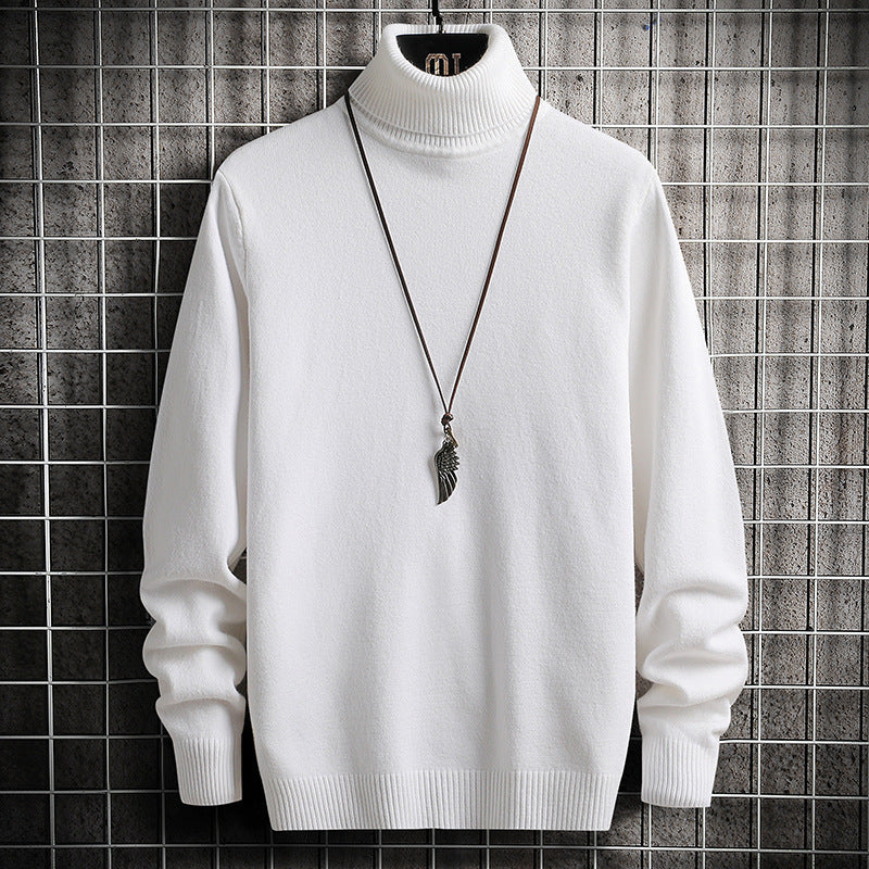Herren Rollkragenpullover Bequem Warm Modern