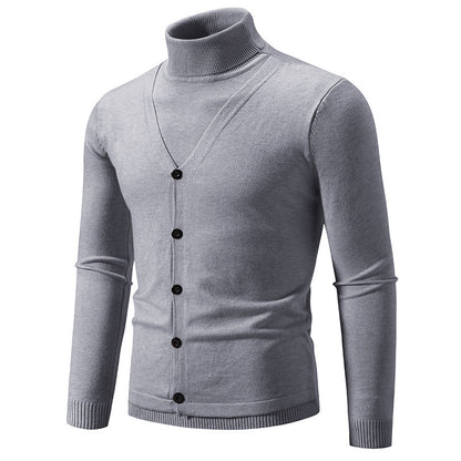 Herren Rollkragenpullover Elegante Kuschelware Modern