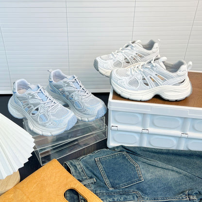Damen Sneaker Komfortabel Luftpolstersystem Moderne Schuhe