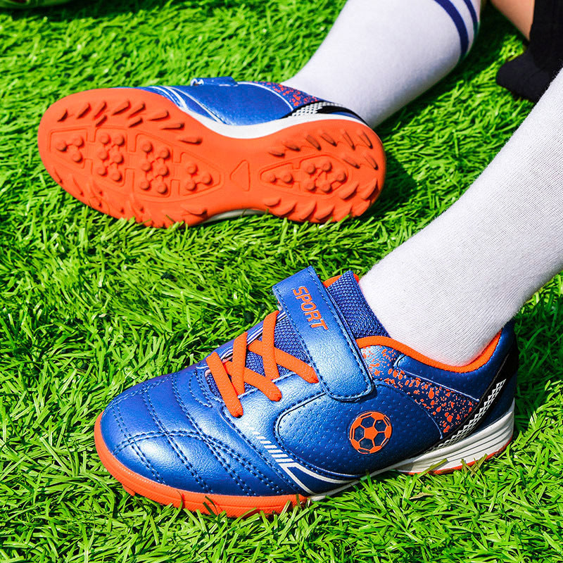 Damen Fußballschuhe Velcro Verschluss Rutschfest