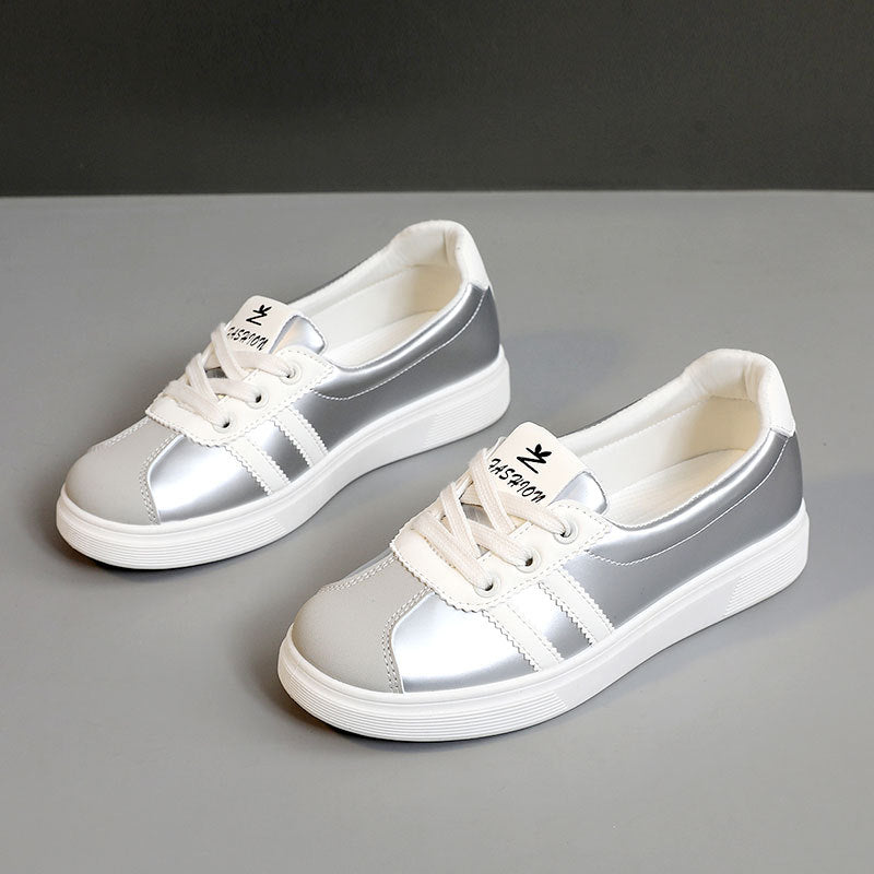 Damen Sport-Sneaker Metallic Komfort Laufschuhe