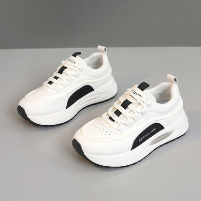Damen Sneaker Plattform Schuhe atmungsaktiv und dampfend