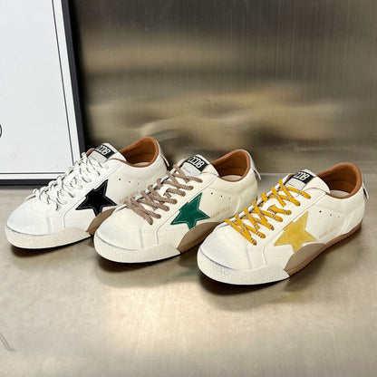 Damen Sneaker Sportlich Stern Detail Dämpfung
