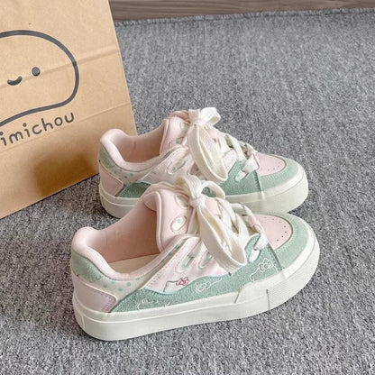 Damen Sneaker Modisch Verspielt Weich - BerlinGlamour