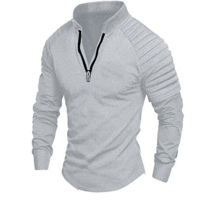 Herren Sportpullover Modern mit Zip und Stylish Look