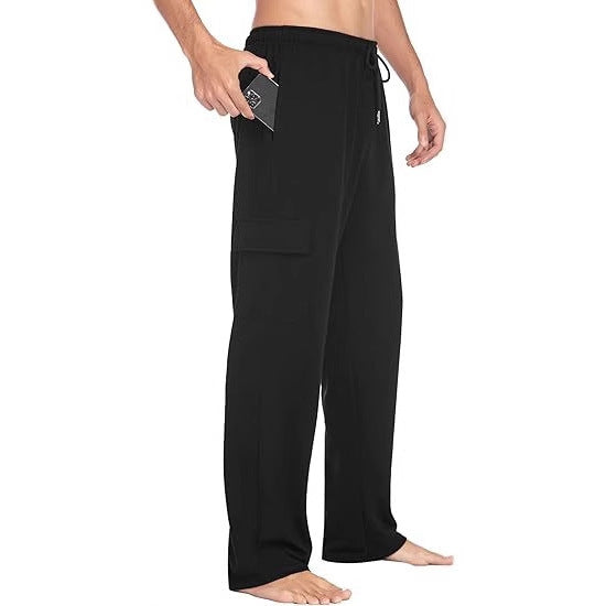 Herren Cargo-Hosen Bequem Mit Vielen Taschen