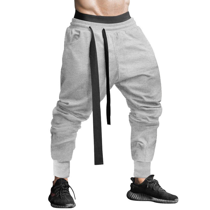 Herren Freizeithose Elastisch Mit Kordelzug Modern