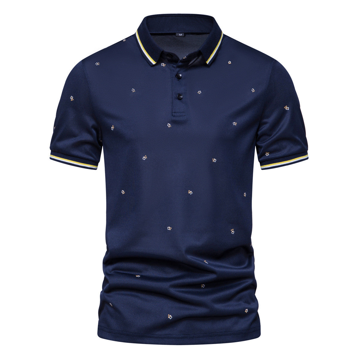 Herren Poloshirt Modern Mustered Design Berlin_Style