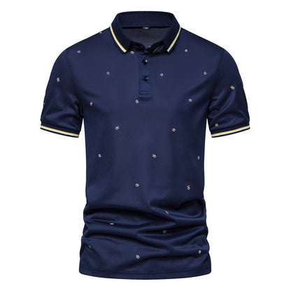 Herren Poloshirt Modern Mustered Design Berlin_Style