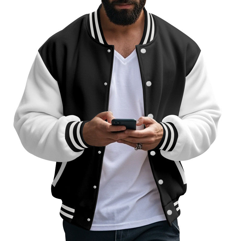 Herren Sportjacke Casual College Style