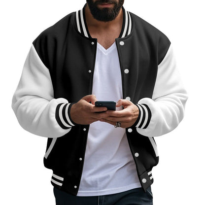 Herren Sportjacke Casual College Style