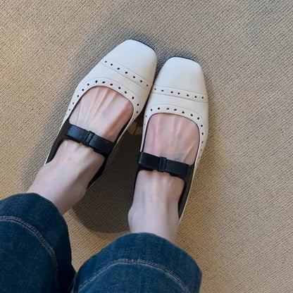 Damen Ballerinas Schuhe Elegant mit Verzierungen