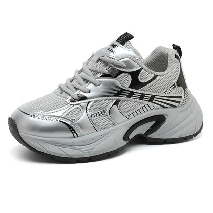 Damen Sneaker Sportlich Luftdurchlässig Mit Dämpfung