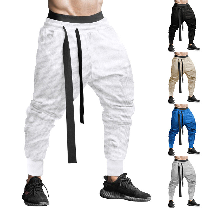 Herren Jogginghose Sportlich Bequem Verstellbar