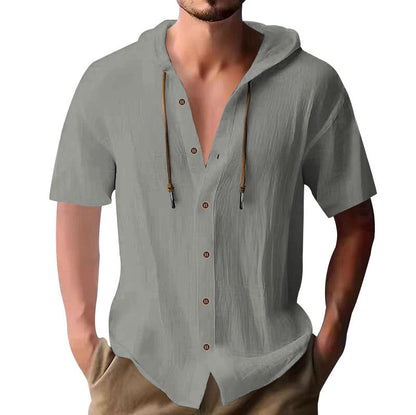 Herren Kapuzenshirt Atmungsaktiv Lässig Sportlich
