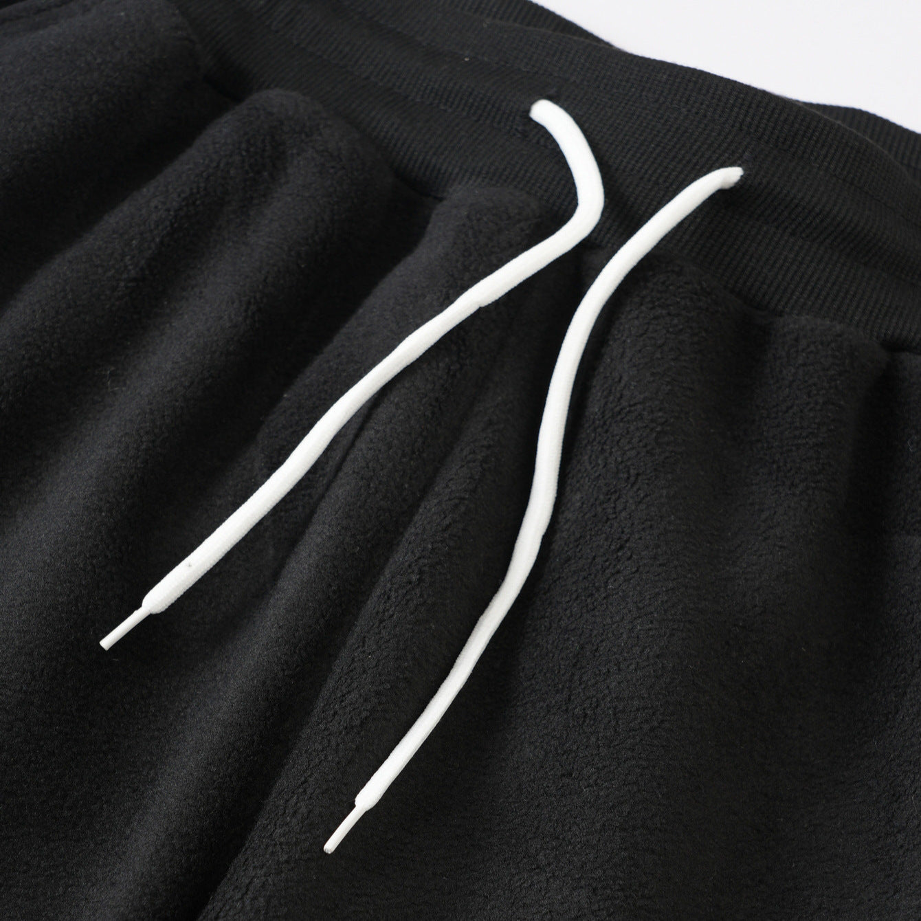 Herren Fleece Hose Cargo Bequem Warm