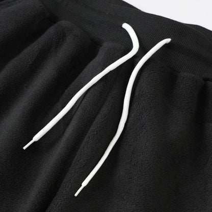 Herren Fleece Hose Cargo Bequem Warm