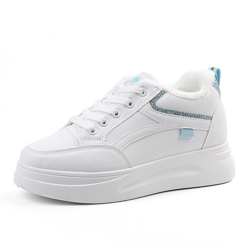 Damen Sneaker High-Top Warm Winter Schuhe Kuschelig Rutschfest - BerlinGlamour