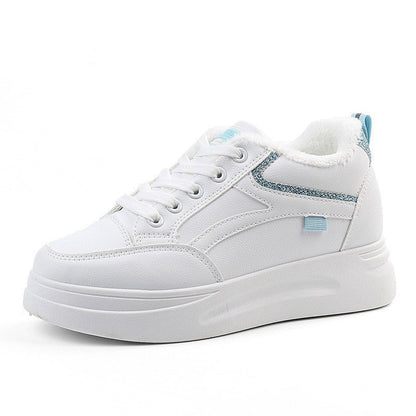 Damen Sneaker High-Top Warm Winter Schuhe Kuschelig Rutschfest - BerlinGlamour