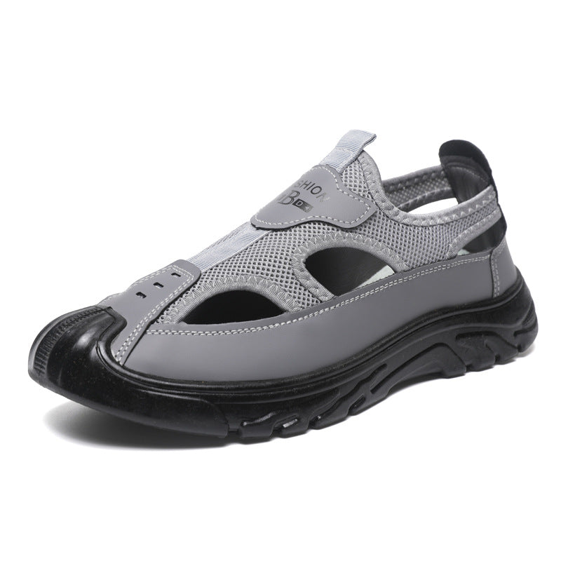 Damen Sandalen Freizeit Mesh Bequem Rutschfest